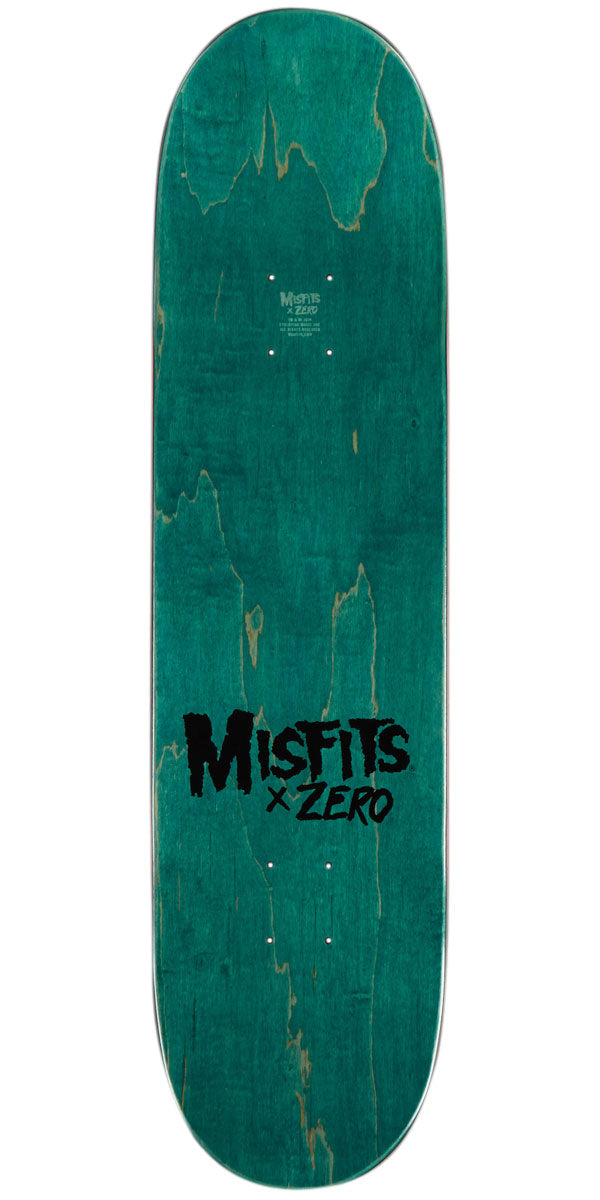 Zero x Misfits Collage Skateboard Deck - Red - 8.25