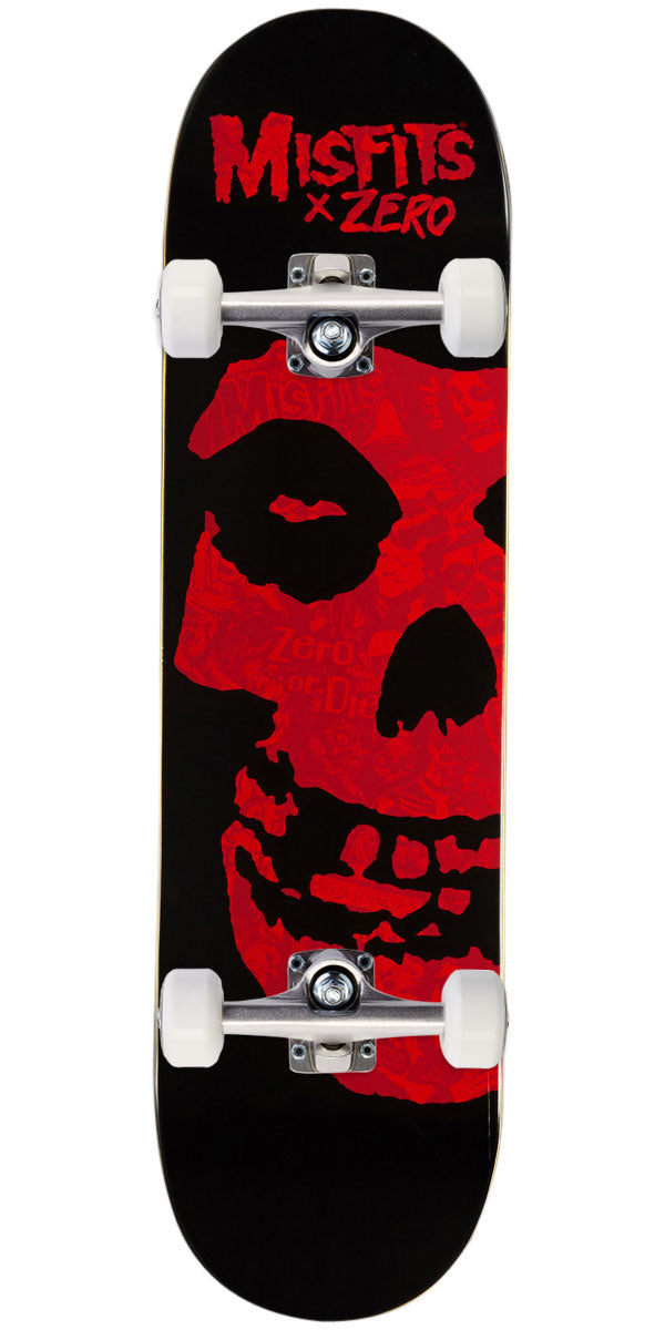 Zero x Misfits Collage Skateboard Complete - Red - 8.25
