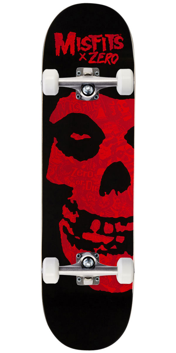 Zero x Misfits Collage Skateboard Complete - Red - 8.50