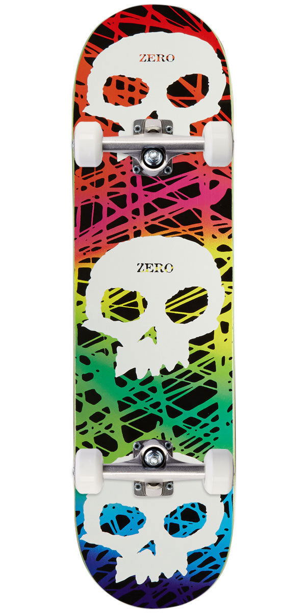 Zero 3 Skull Color Skateboard Complete - 8.25