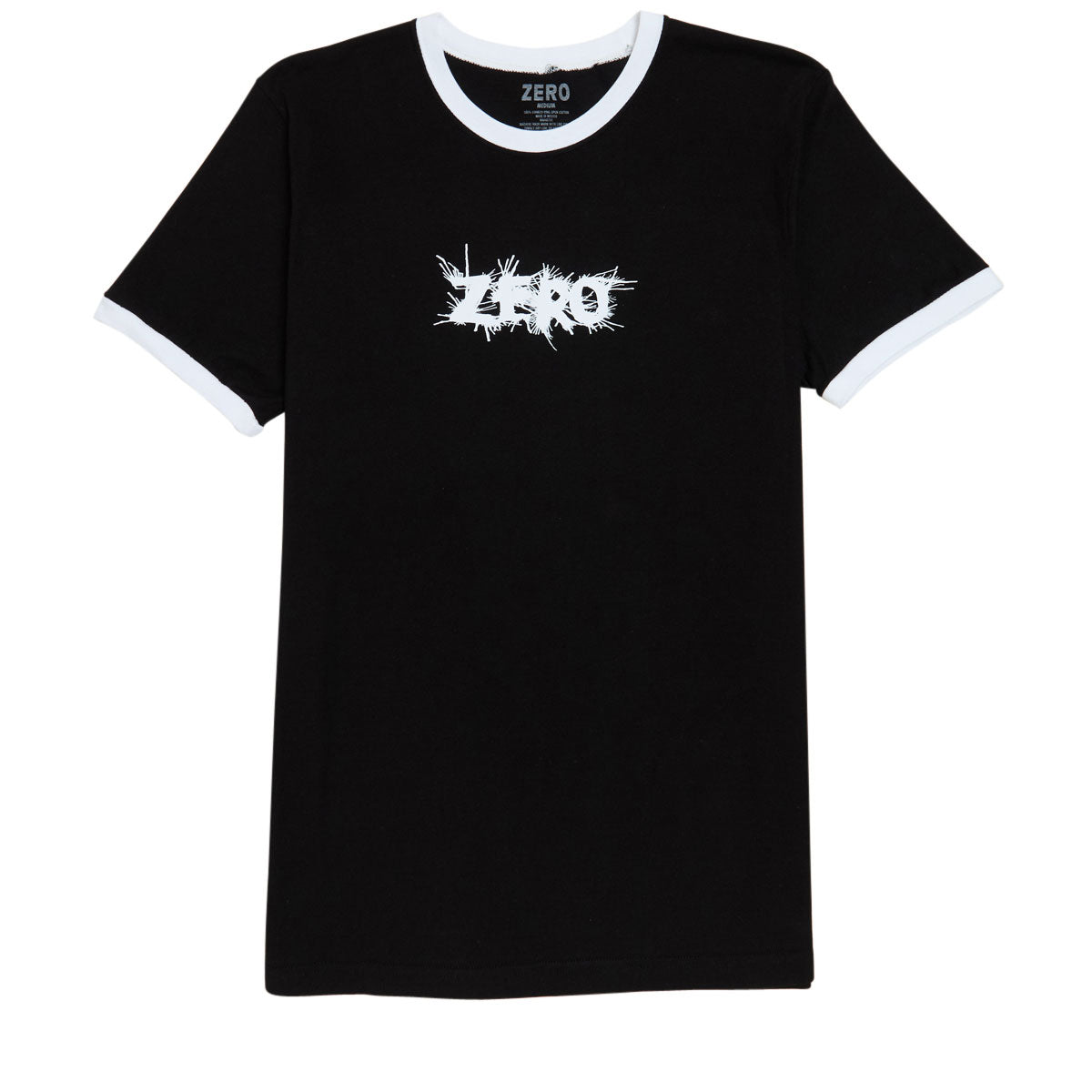 Zero Disorder Ringer T-Shirt - Black image 1