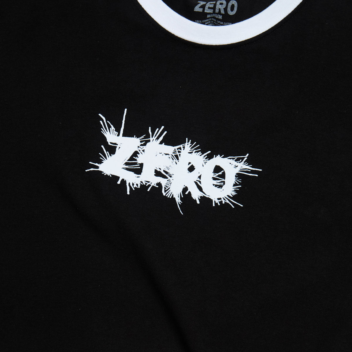 Zero Disorder Ringer T-Shirt - Black image 2