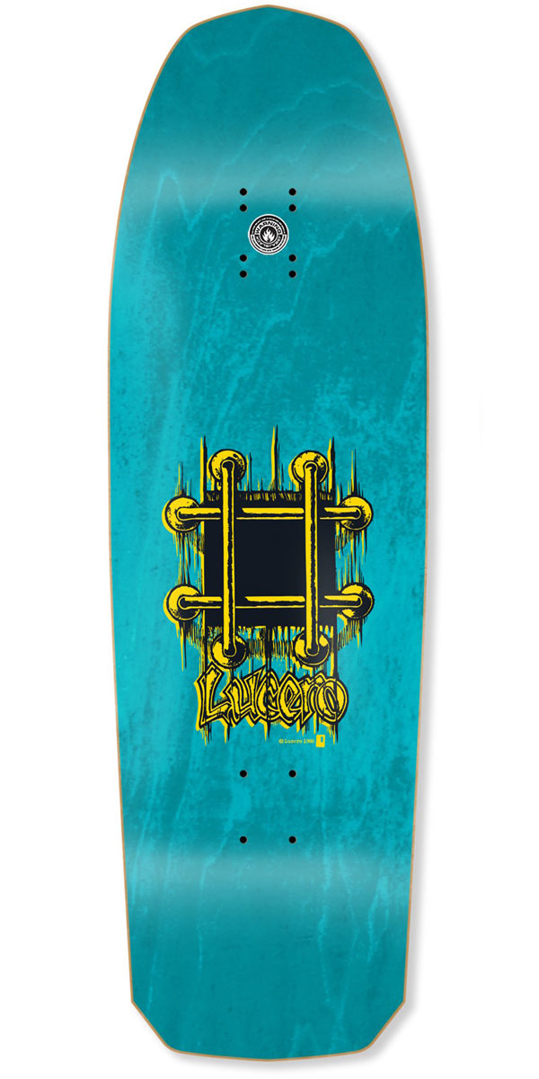 Black Label Lucero OG Bars Cross Shape Skateboard Deck - 10.00