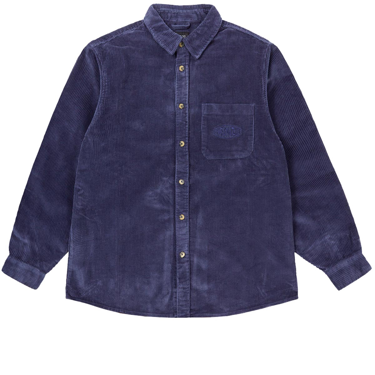 Bronze 56k Corduroy Button Up Jacket - Navy image 1