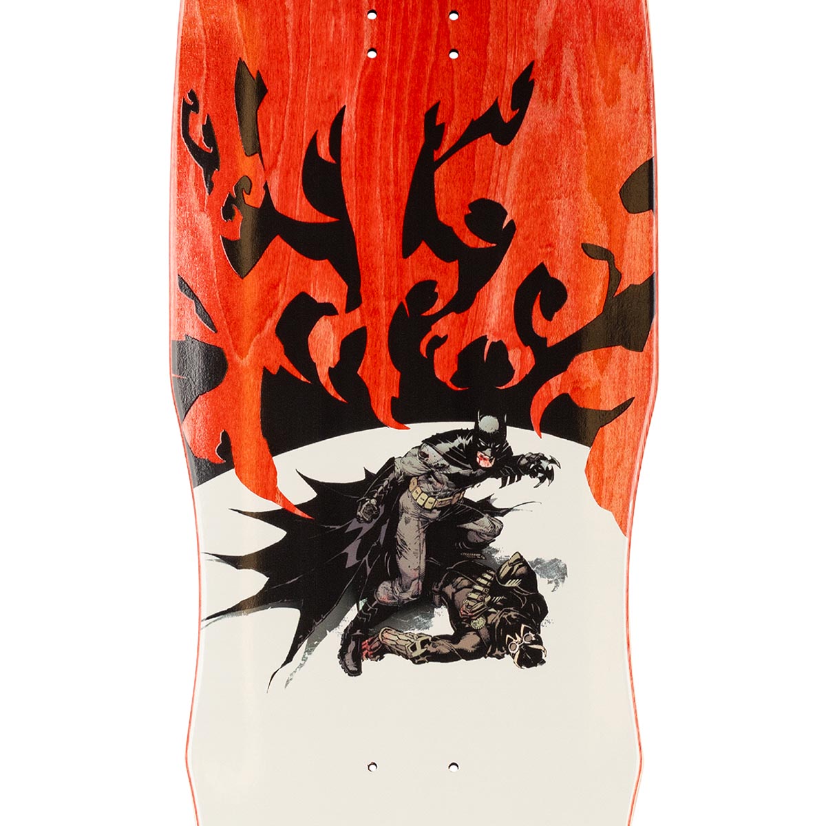 Welcome x Batman Talons On Dark Lord Skateboard Deck - Red Stain - 9.75