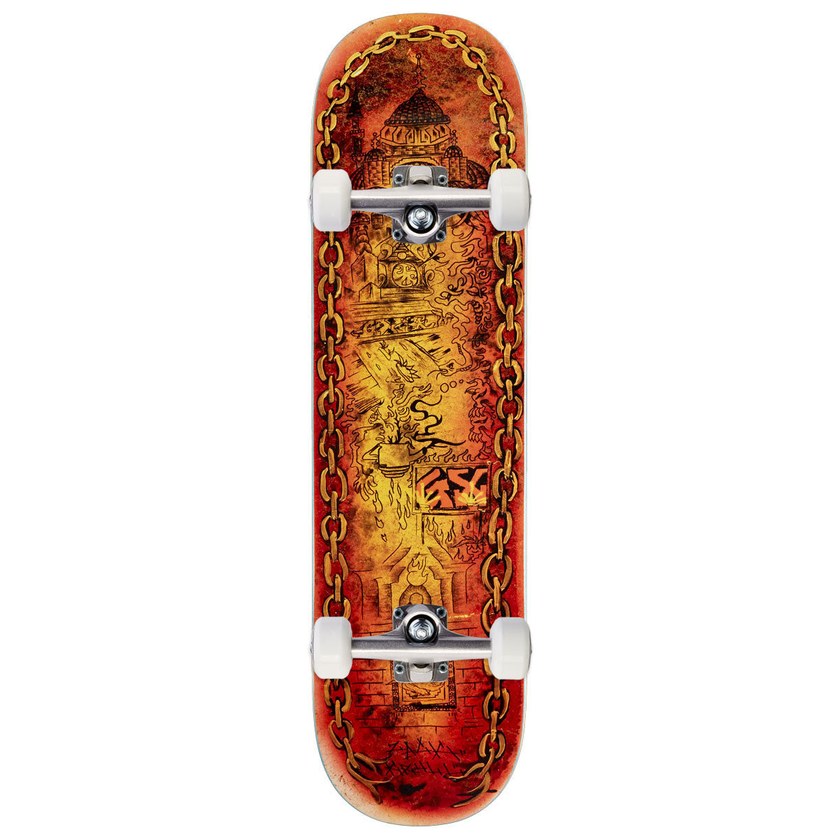 GX1000 Embers Krull Skateboard Complete - 8.375