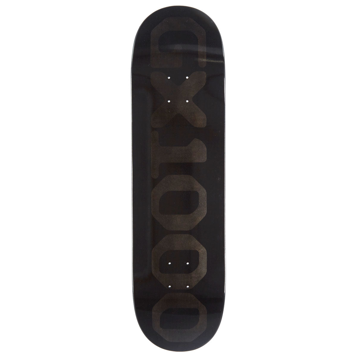 GX1000 OG Logo Skateboard Deck - Black Veneer - 8.50