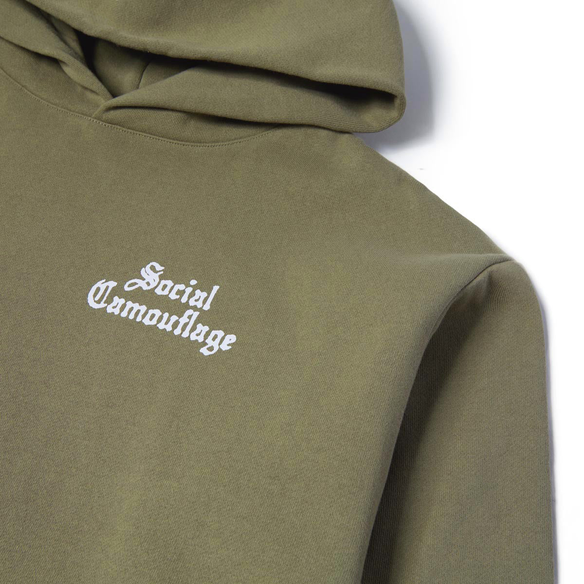 CCS Social Camouflage Bar Hoodie - Olive image 3