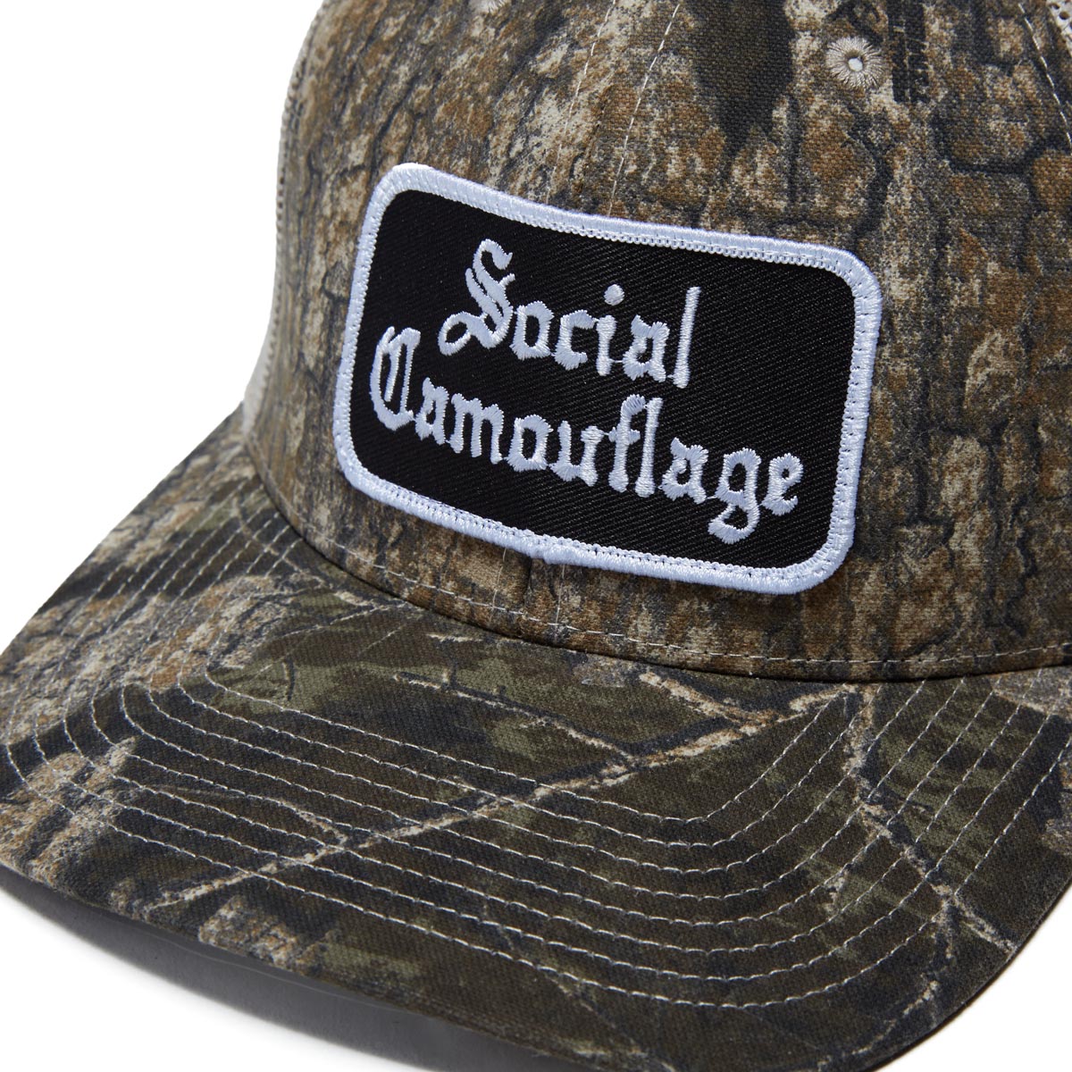 CCS Social Camouflage Patch Trucker Hat - Timber image 3