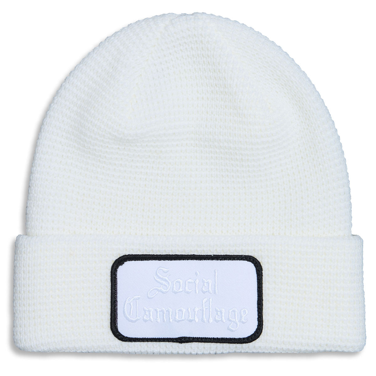 CCS Social Camouflage Patch Beanie - White image 1