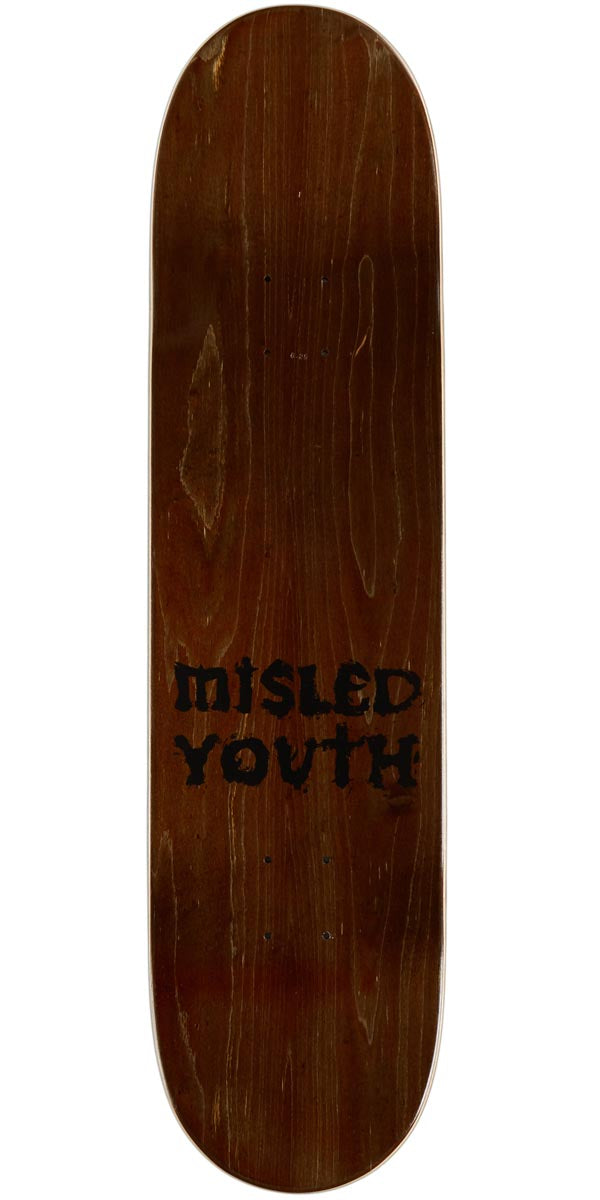 Zero Misled Font Skateboard Complete - White - 8.25