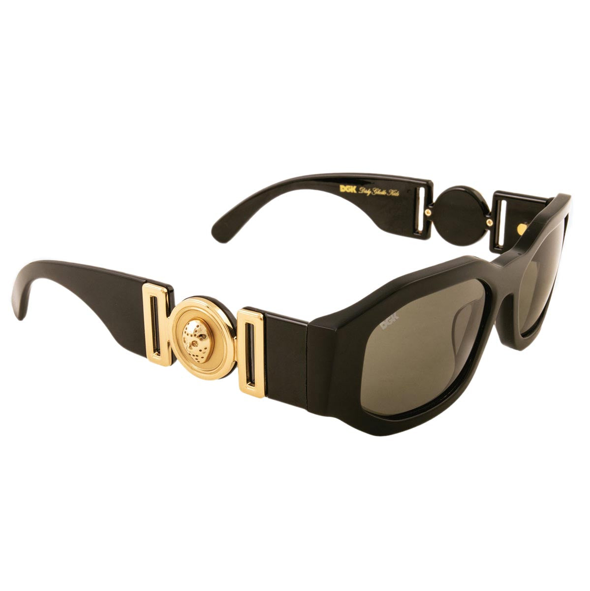 DGK Immortal Sunglasses - Black/Gold image 1