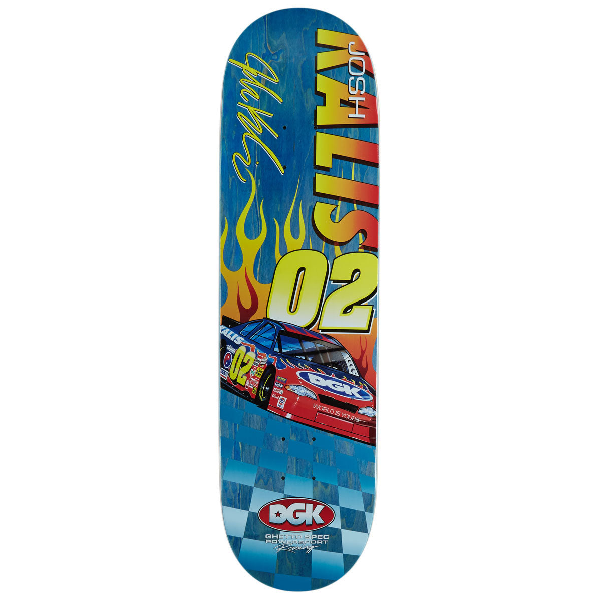 DGK Holeshot Kalis Skateboard Deck - 8.50