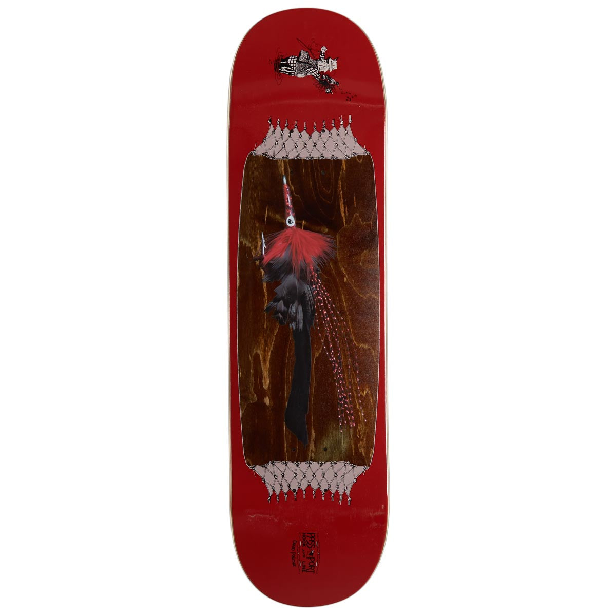 Passport Hook And Line Series Dean Palmer Skateboard Deck - 8.25