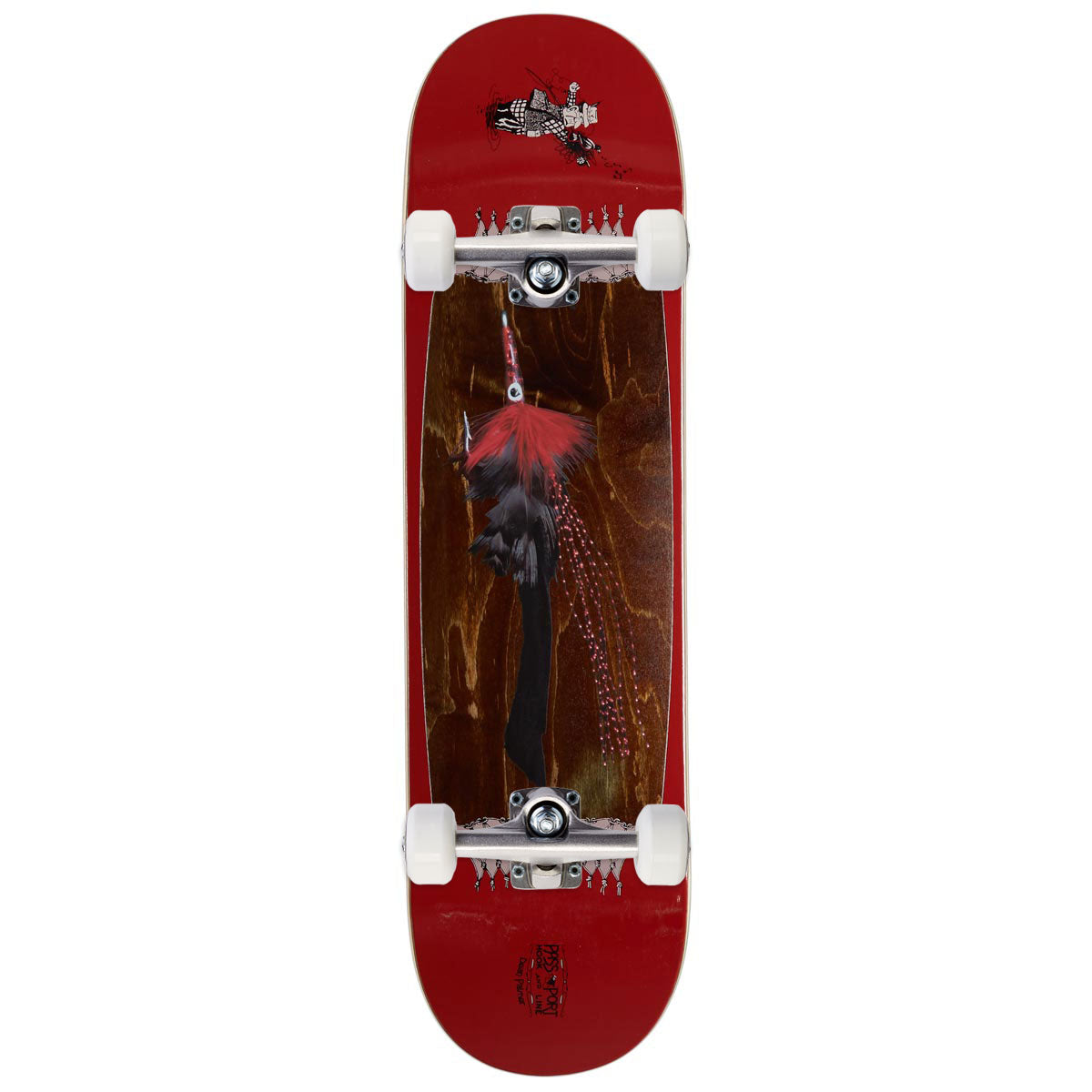 Passport Hook And Line Series Dean Palmer Skateboard Complete - 8.25