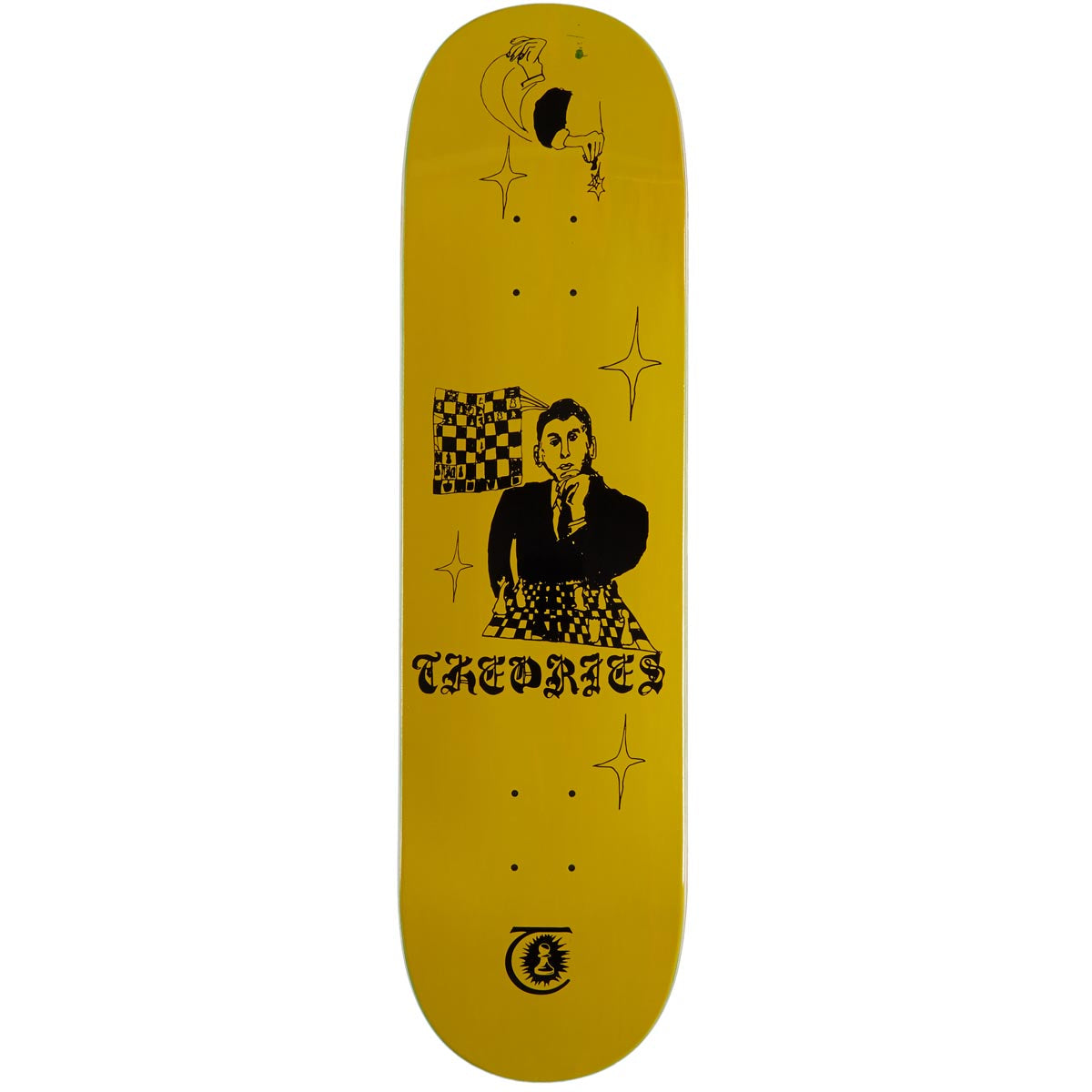 Theories Final Gambit Skateboard Deck - 8.25