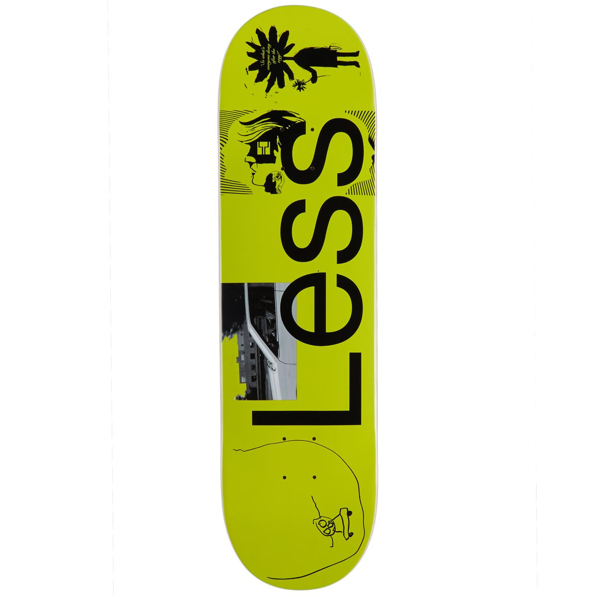 Less Than Local Less Skateboard Deck - 8.50