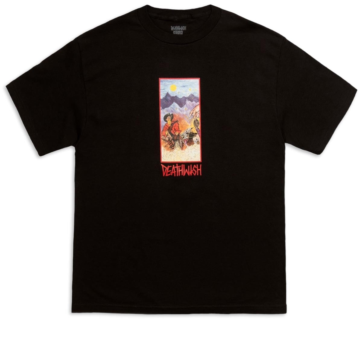 Deathwish Six Shooter T-Shirt - Black image 1