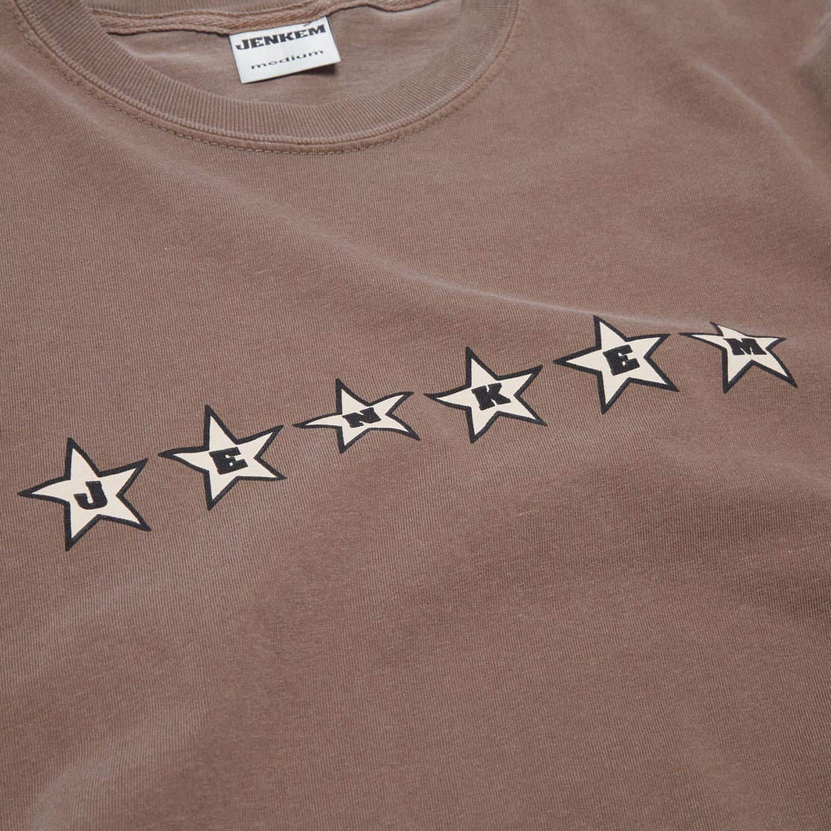 Jenkem 6 Star T-Shirt - Burgundy image 2