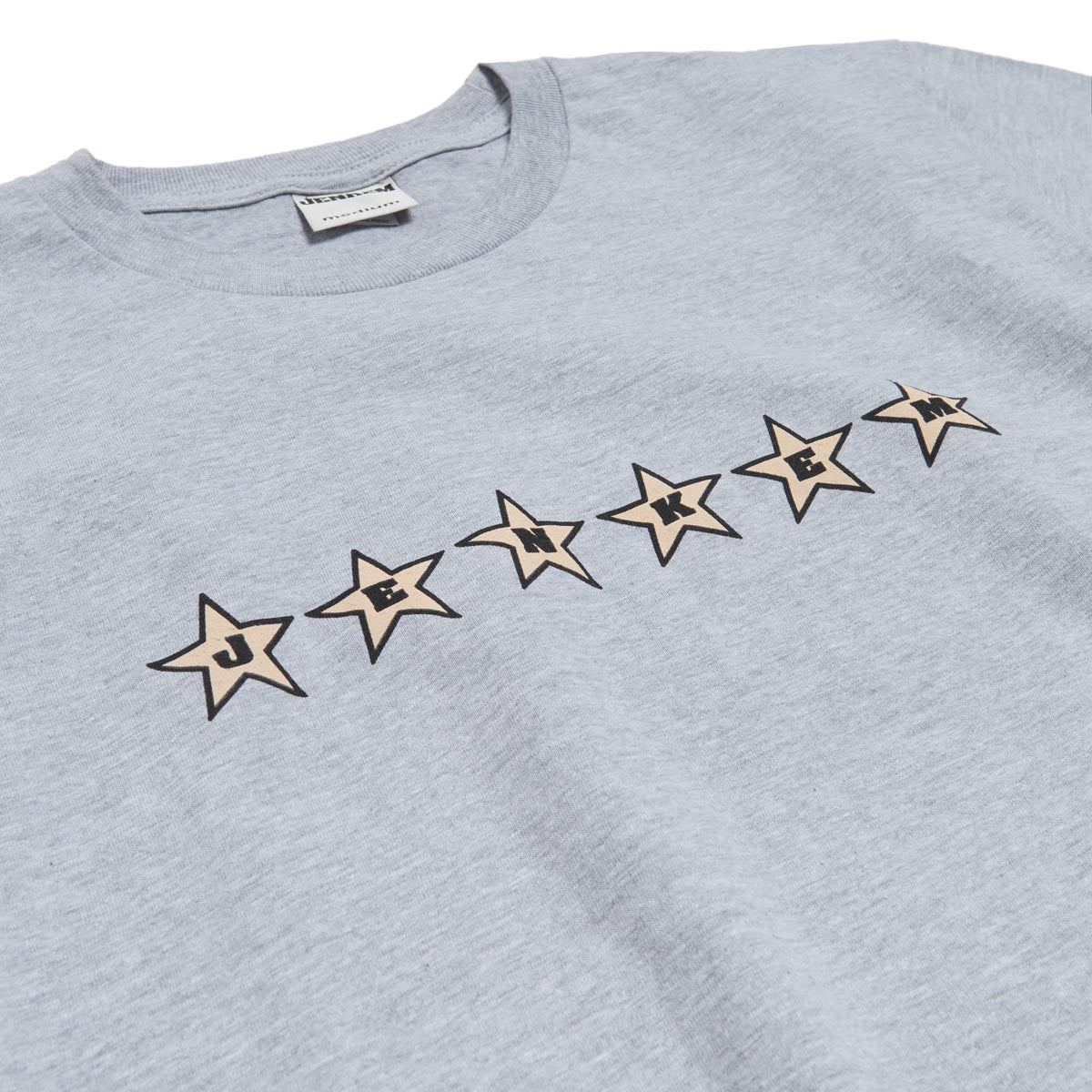 Jenkem 6 Star T-Shirt - Heather Grey image 2