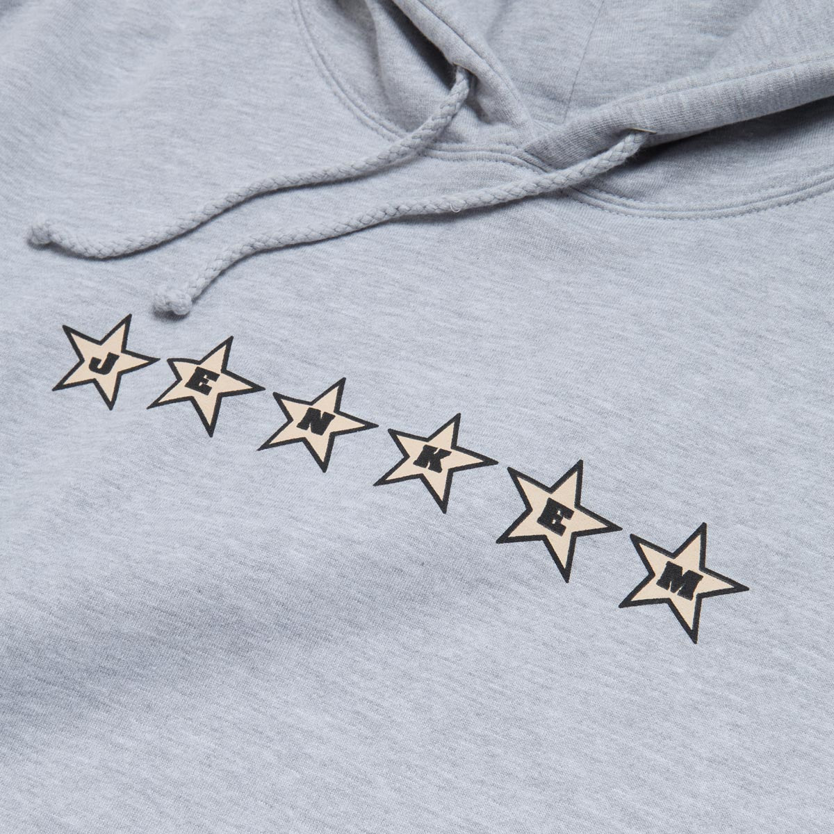 Jenkem 6 Star Hoodie - Heather Grey image 2