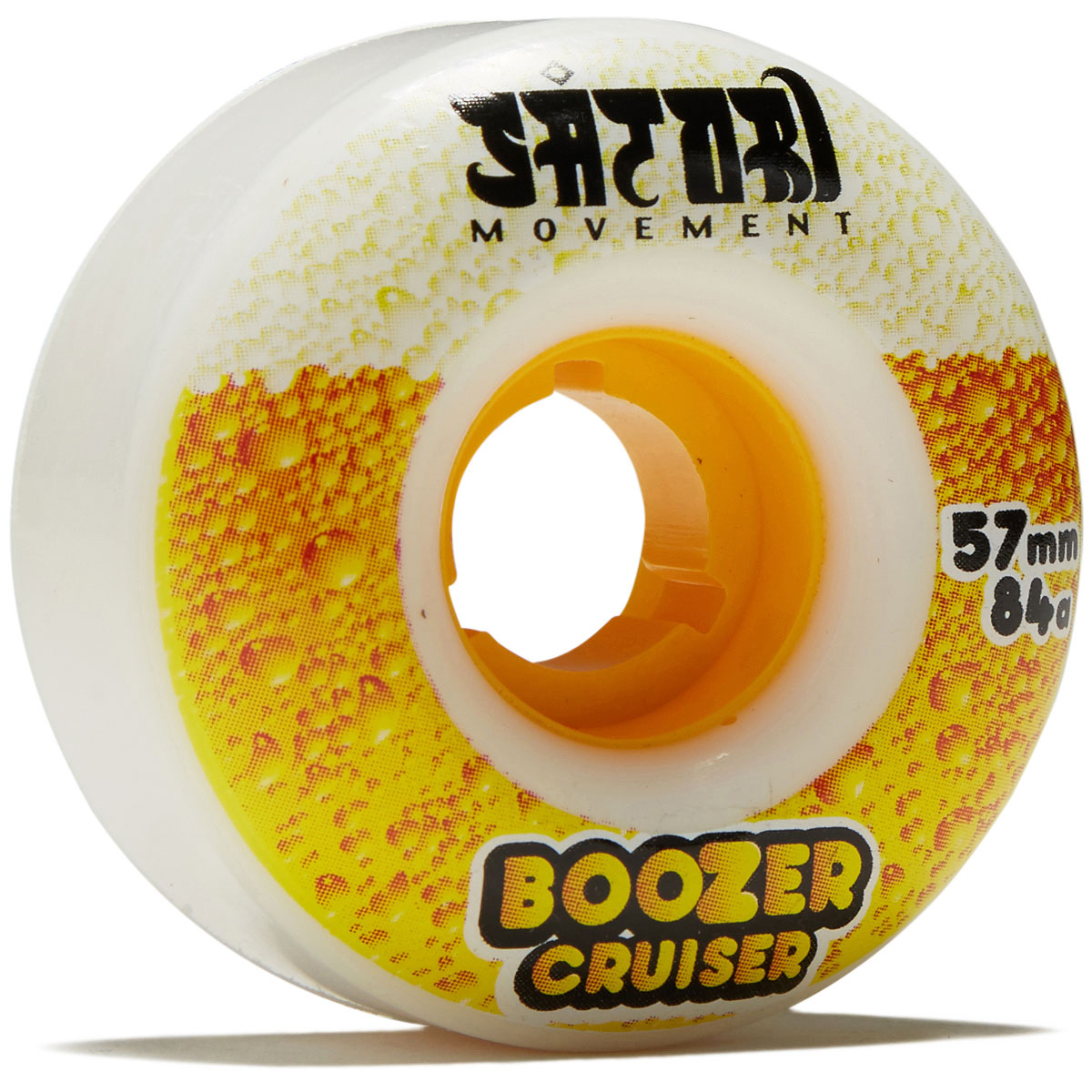 Satori Movement Boozer Cruiser 84a Skateboard Wheels - 57mm image 1