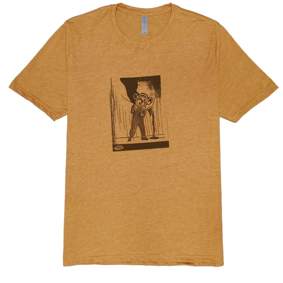 The Heated Wheel Improv T-Shirt - Gold image 1