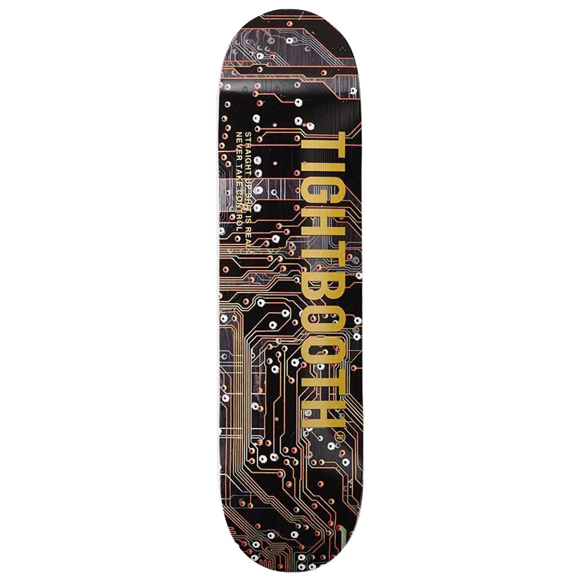 Tightbooth Chip Logo  Skateboard Deck - 8.00