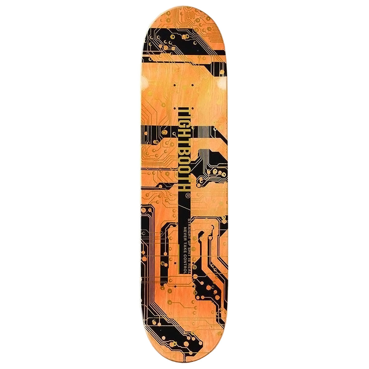 Tightbooth Chip Logo  Skateboard Complete - 8.00