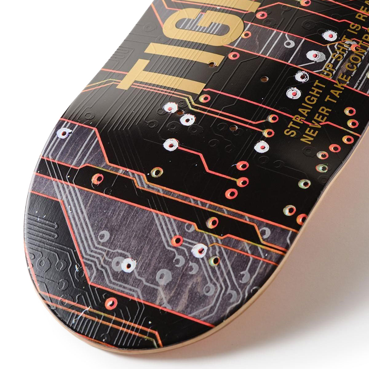 Tightbooth Chip Logo  Skateboard Complete - 8.00