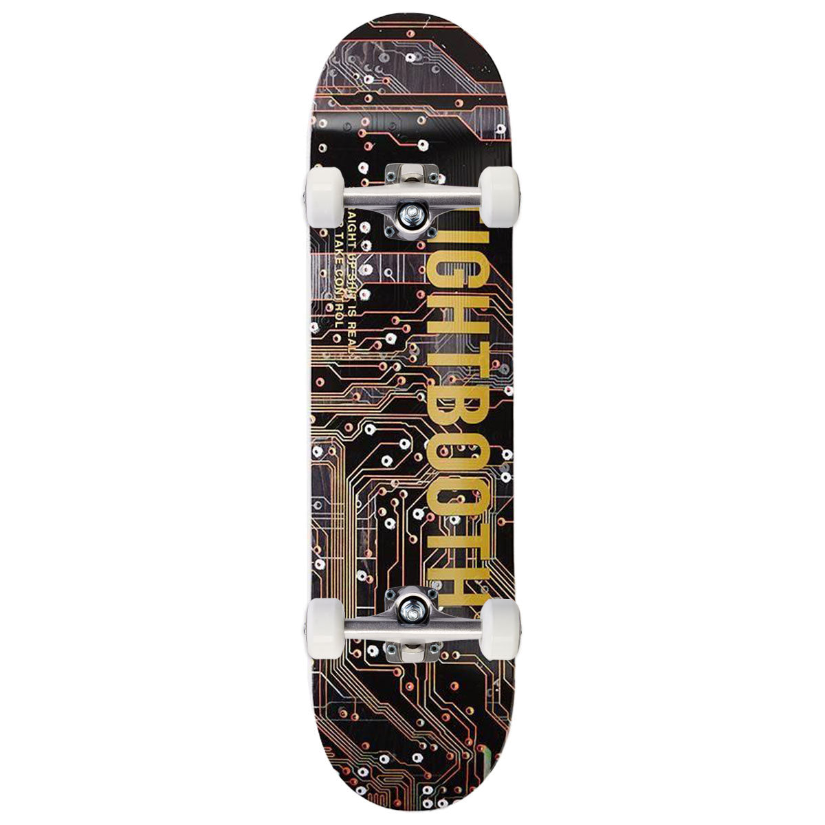 Tightbooth Chip Logo  Skateboard Complete - 8.00