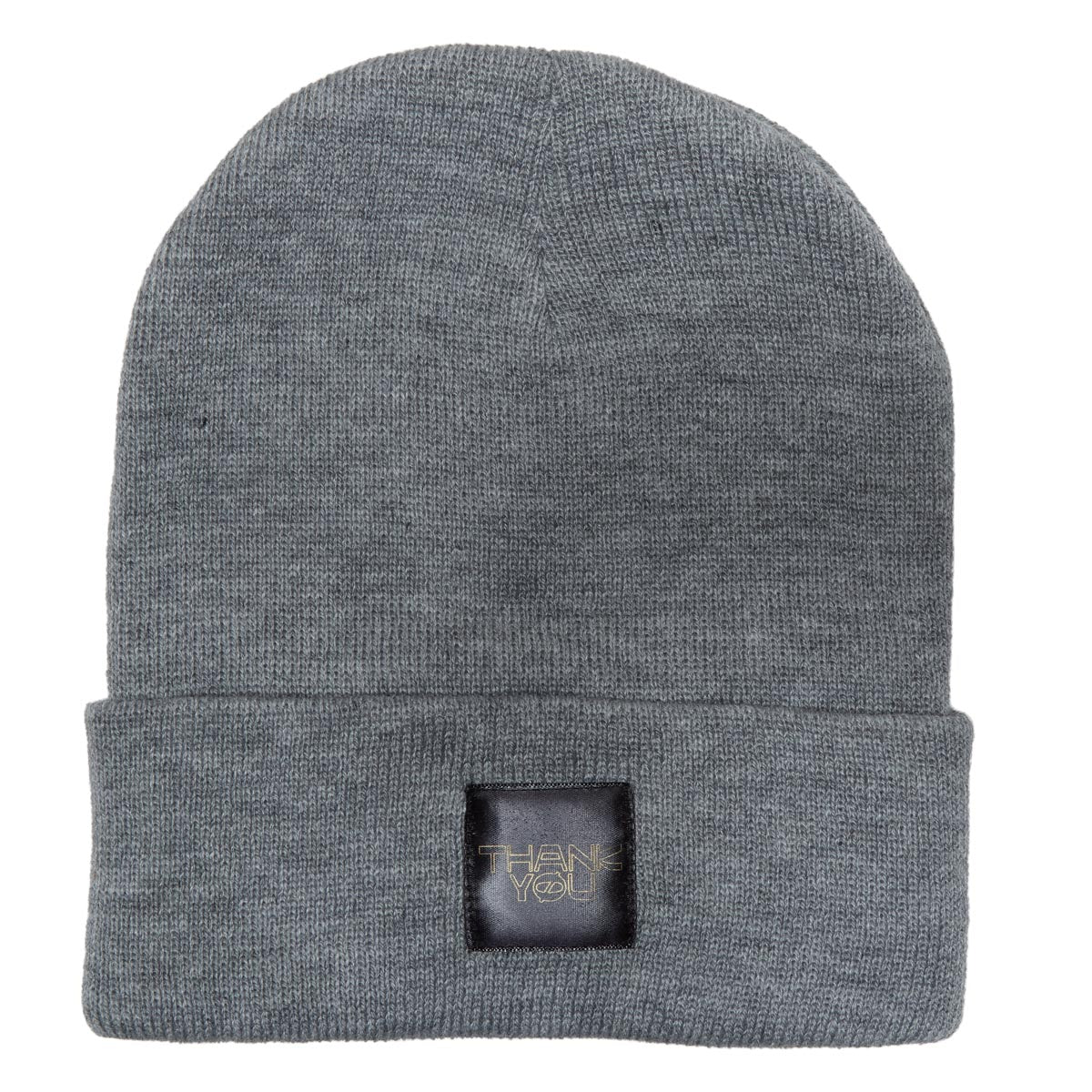 Thank You Strictly Beanie - Dark Heather Grey image 1