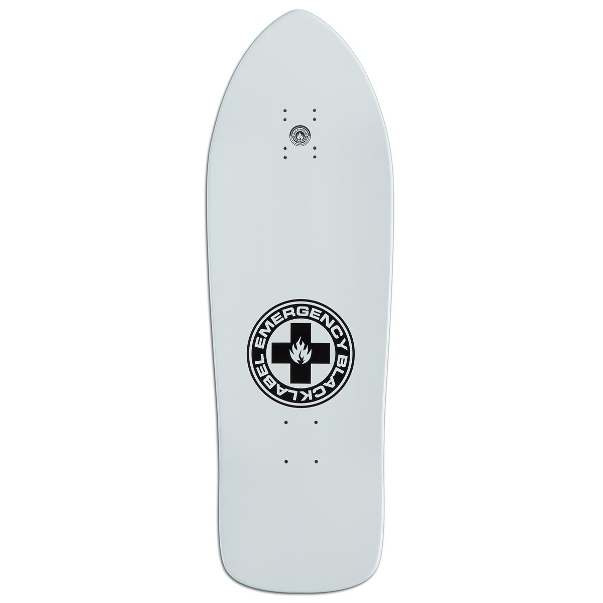 Black Label Undead Smoking Club Skateboard Complete - White Dip - 10.25