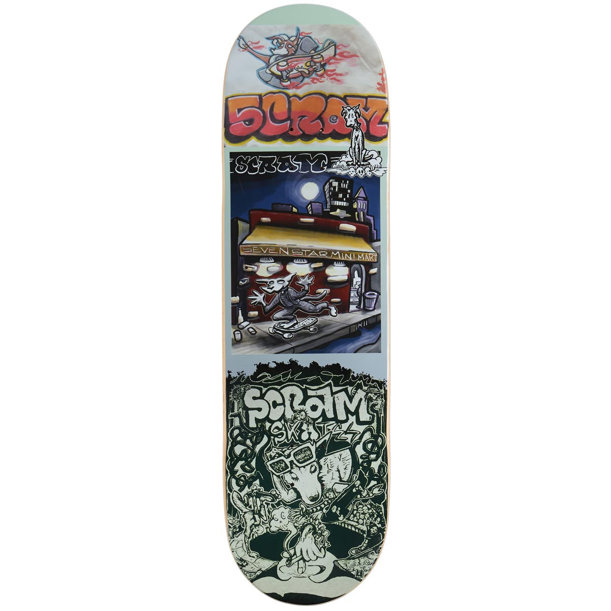 Scram Pop SU24 Skateboard Deck - 9.00