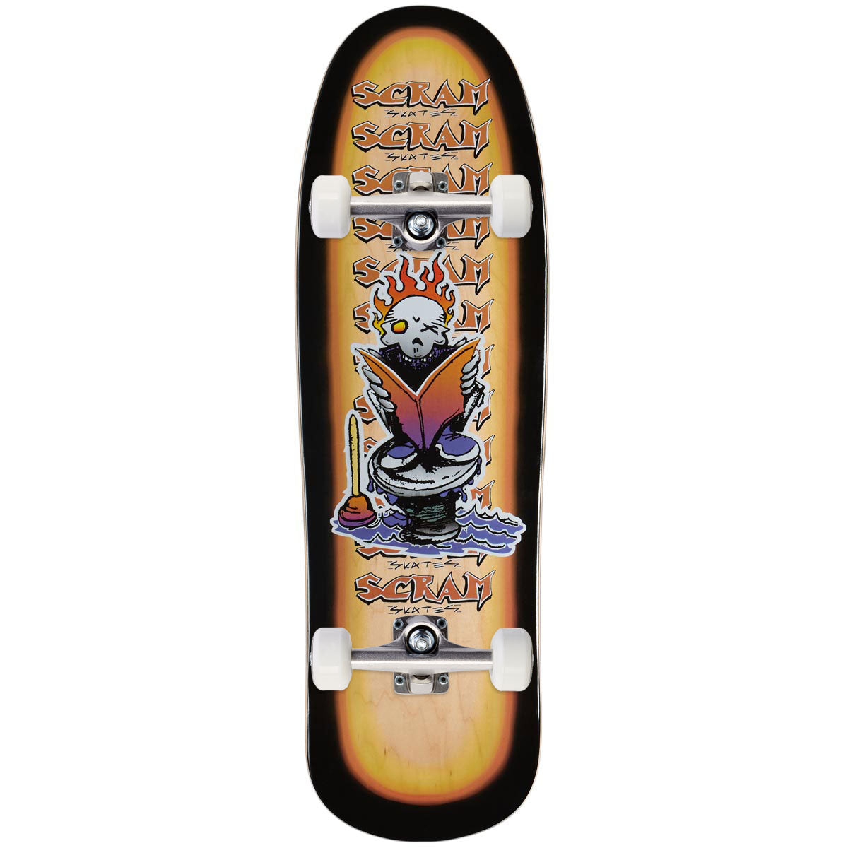 Scram Book Skateboard Complete - 9.50