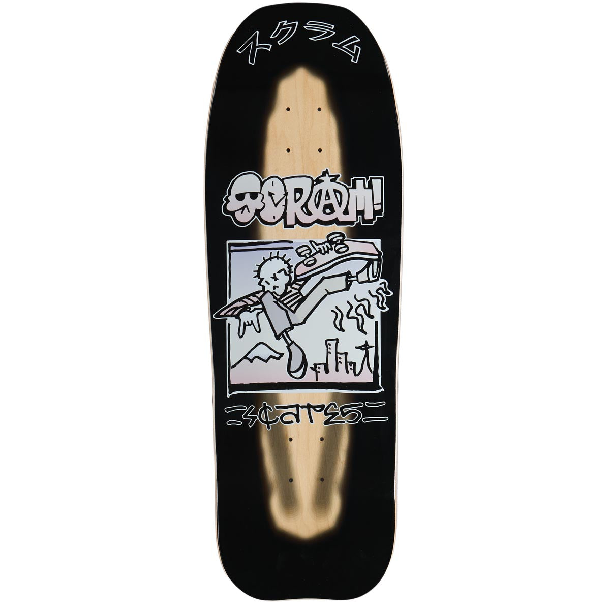 Scram Boneless Skateboard Deck - 10.375