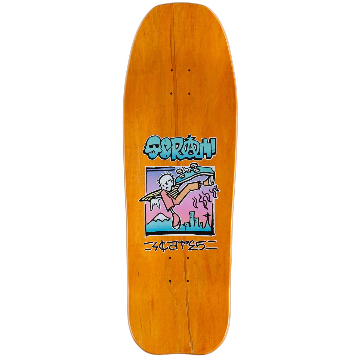 Scram Boneless Skateboard Deck - 10.375