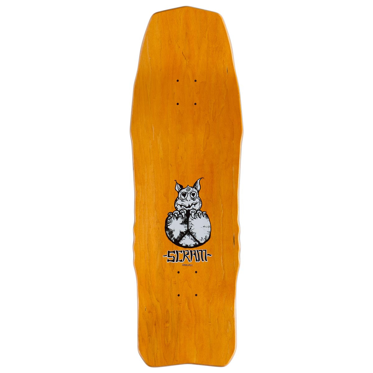 Scram Gnarjersey Skateboard Deck - 10.375