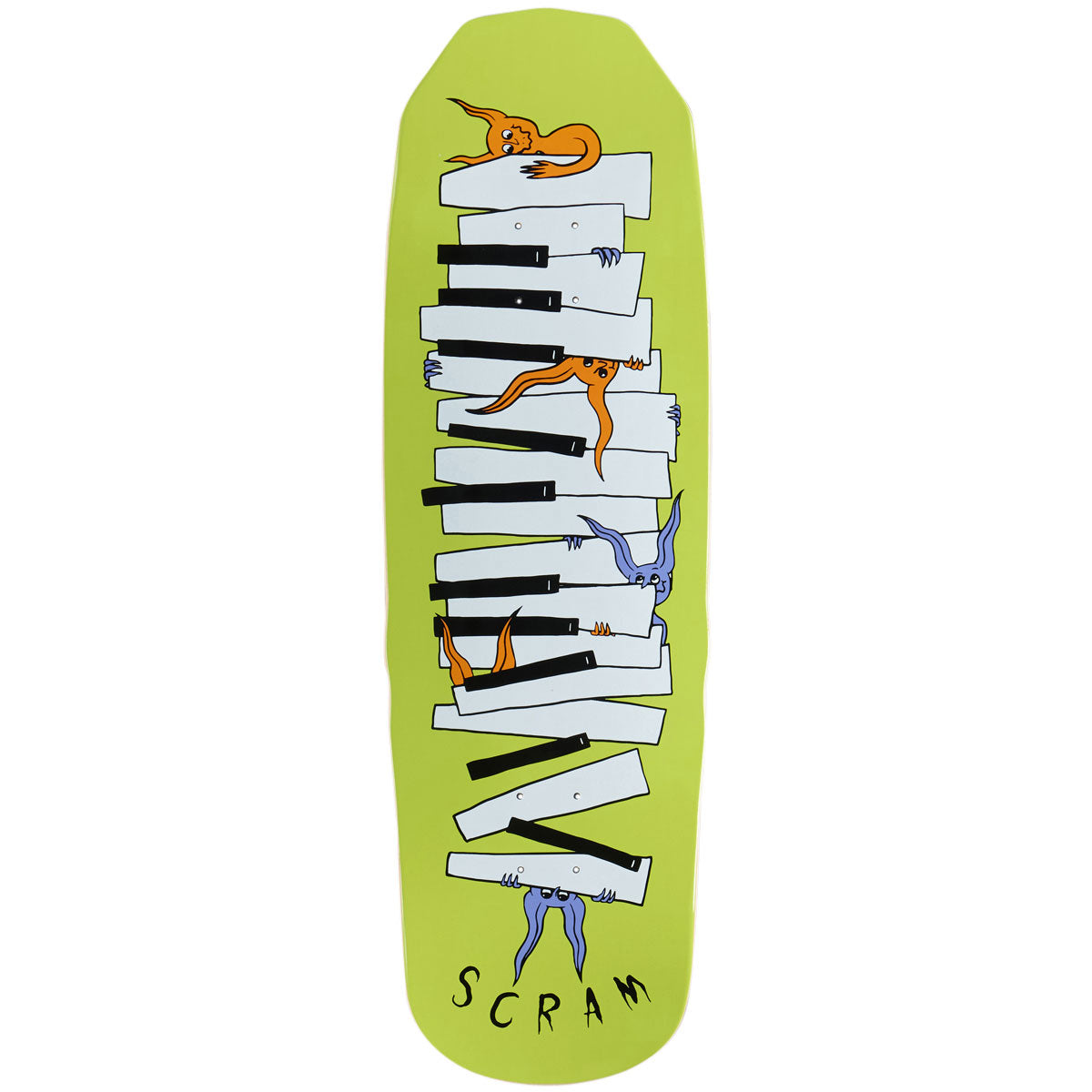 Scram Logan Synth Goblin Skateboard Deck - 9.50