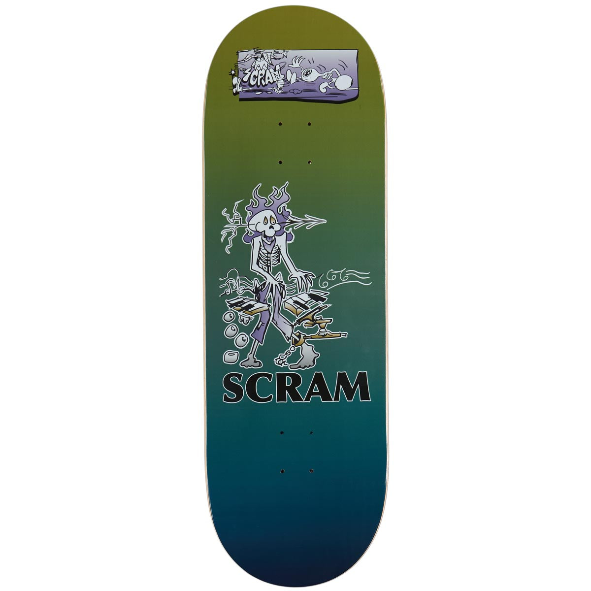 Scram Pop SU24 Skateboard Deck - 10.25