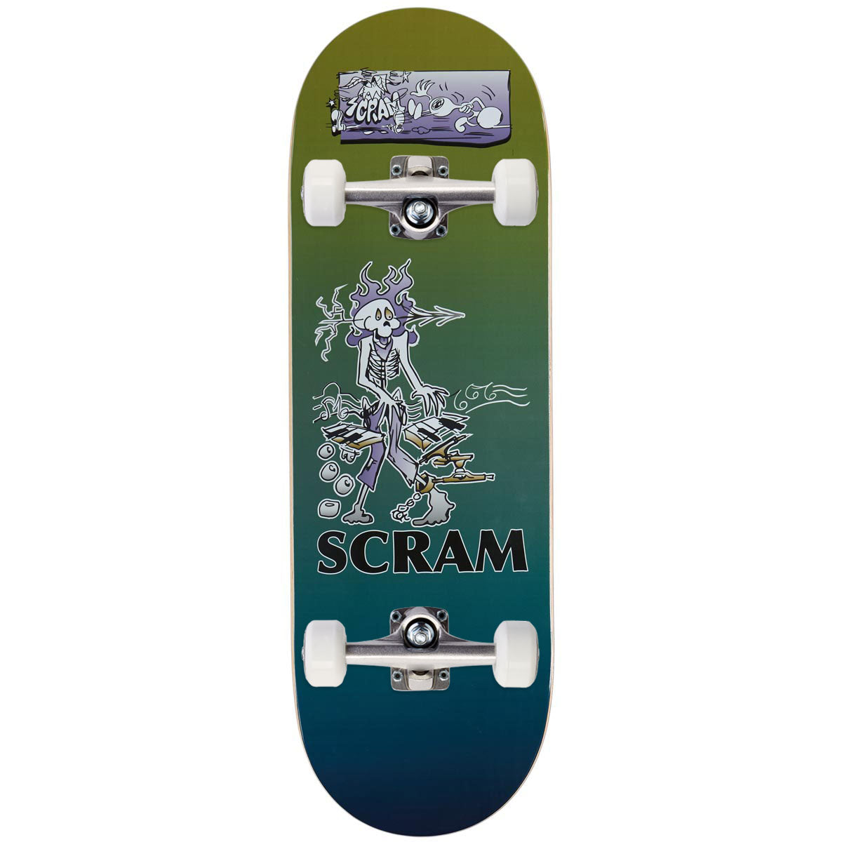 Scram Pop SU24 Skateboard Complete - 10.25