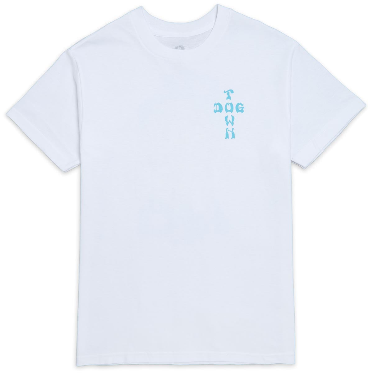 Dogtown Eric Dressen Hands Fade T-Shirt - White/Blue/Yellow image 2