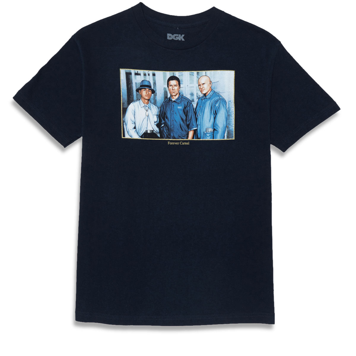 DGK Carnal T-Shirt - Navy image 1