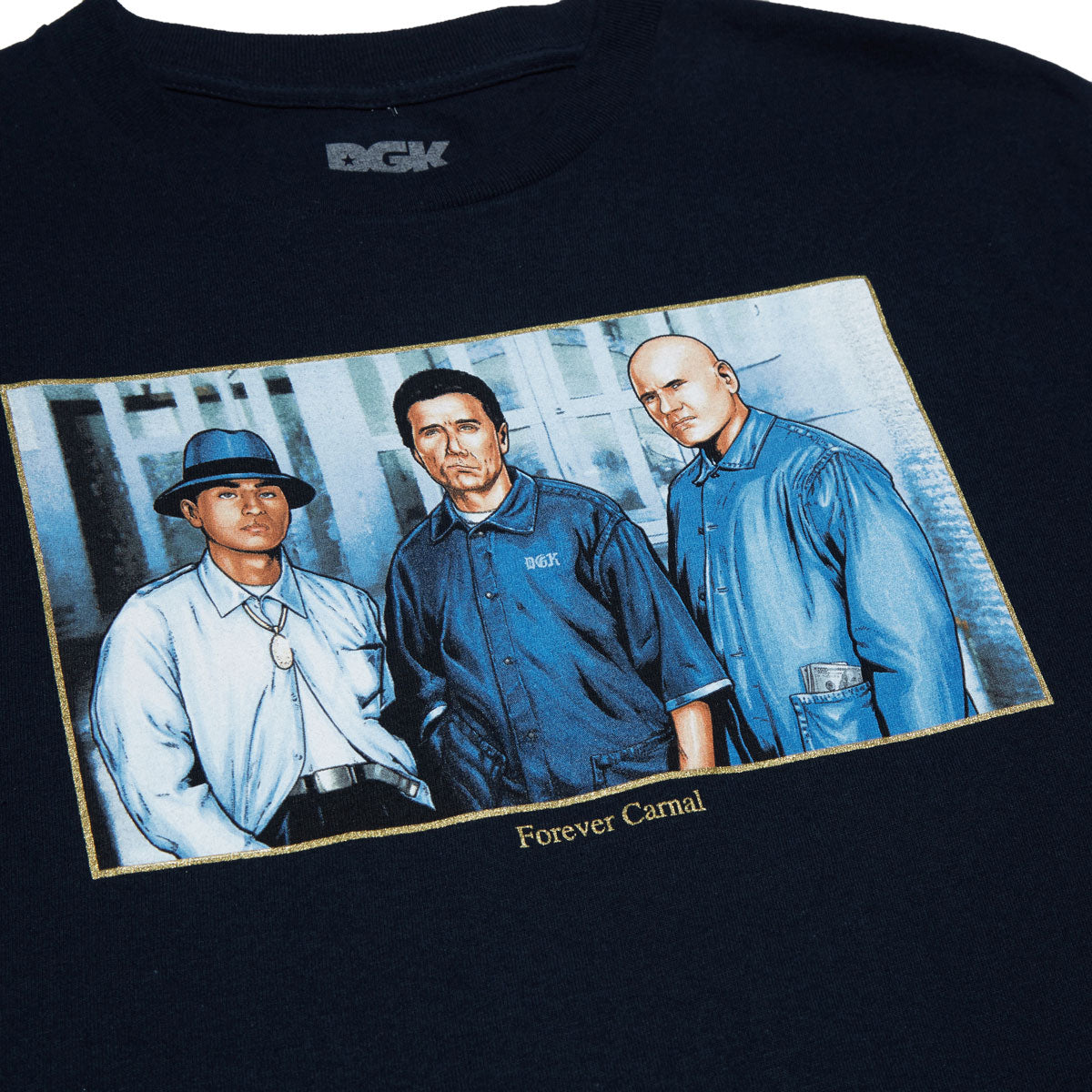 DGK Carnal T-Shirt - Navy image 2