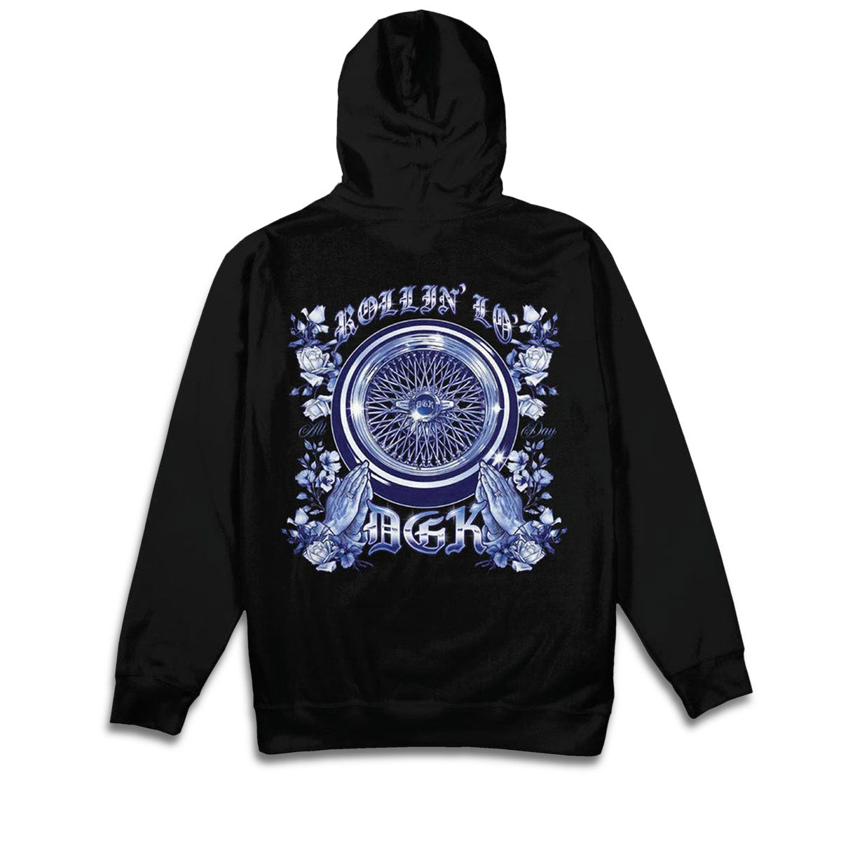 DGK Wired Hoodie - Black image 1