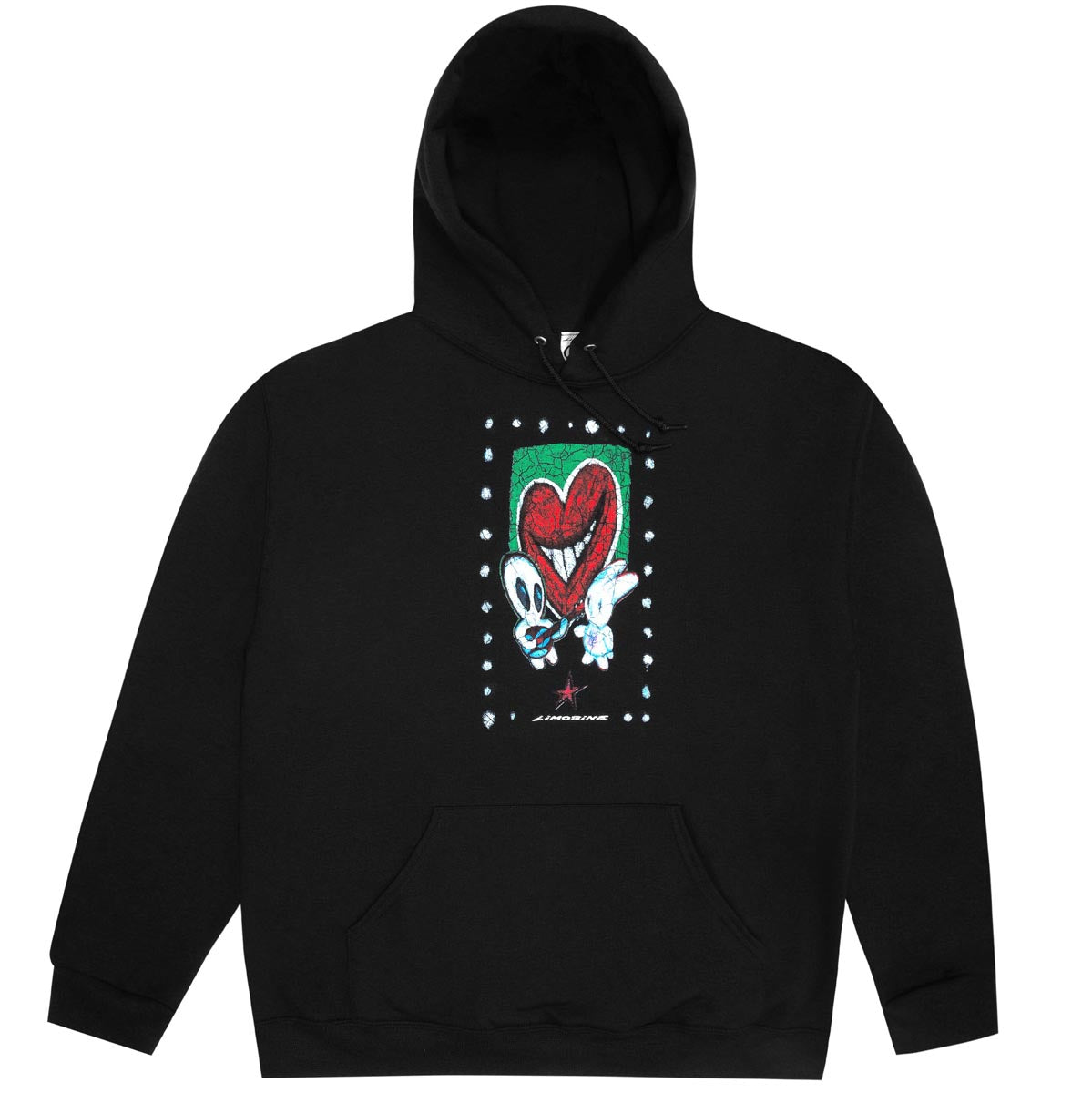 Limosine Heart Throb Hoodie - Black image 1