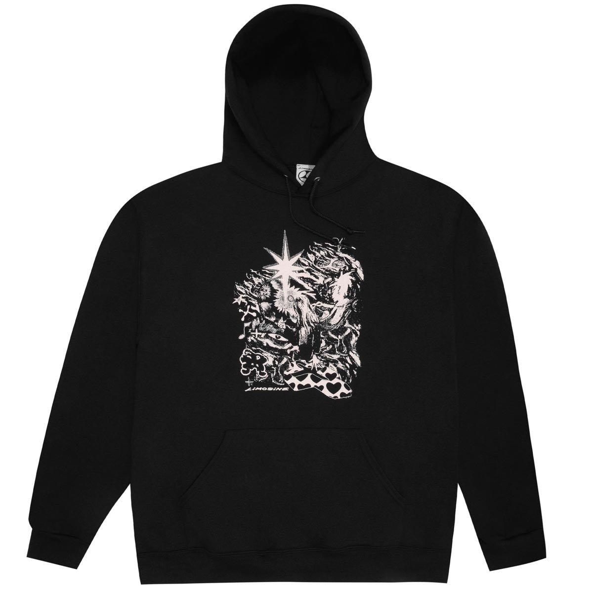 Limosine Hail Fail Hoodie - Black image 1