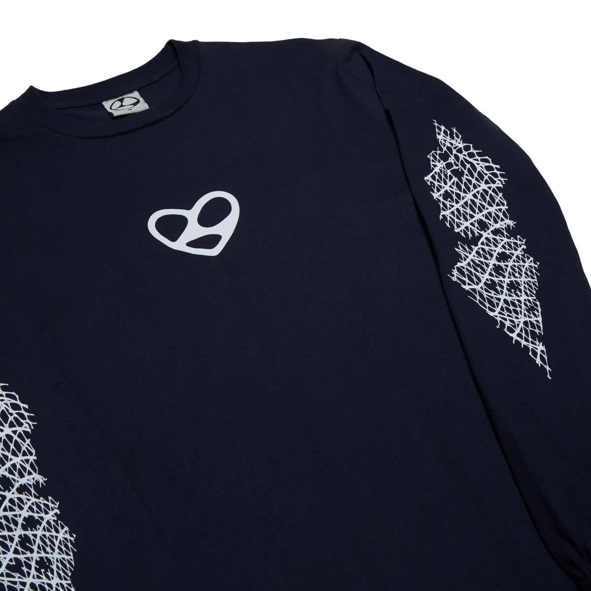 Limosine Temptress Long Sleeve T-Shirt - Navy image 2