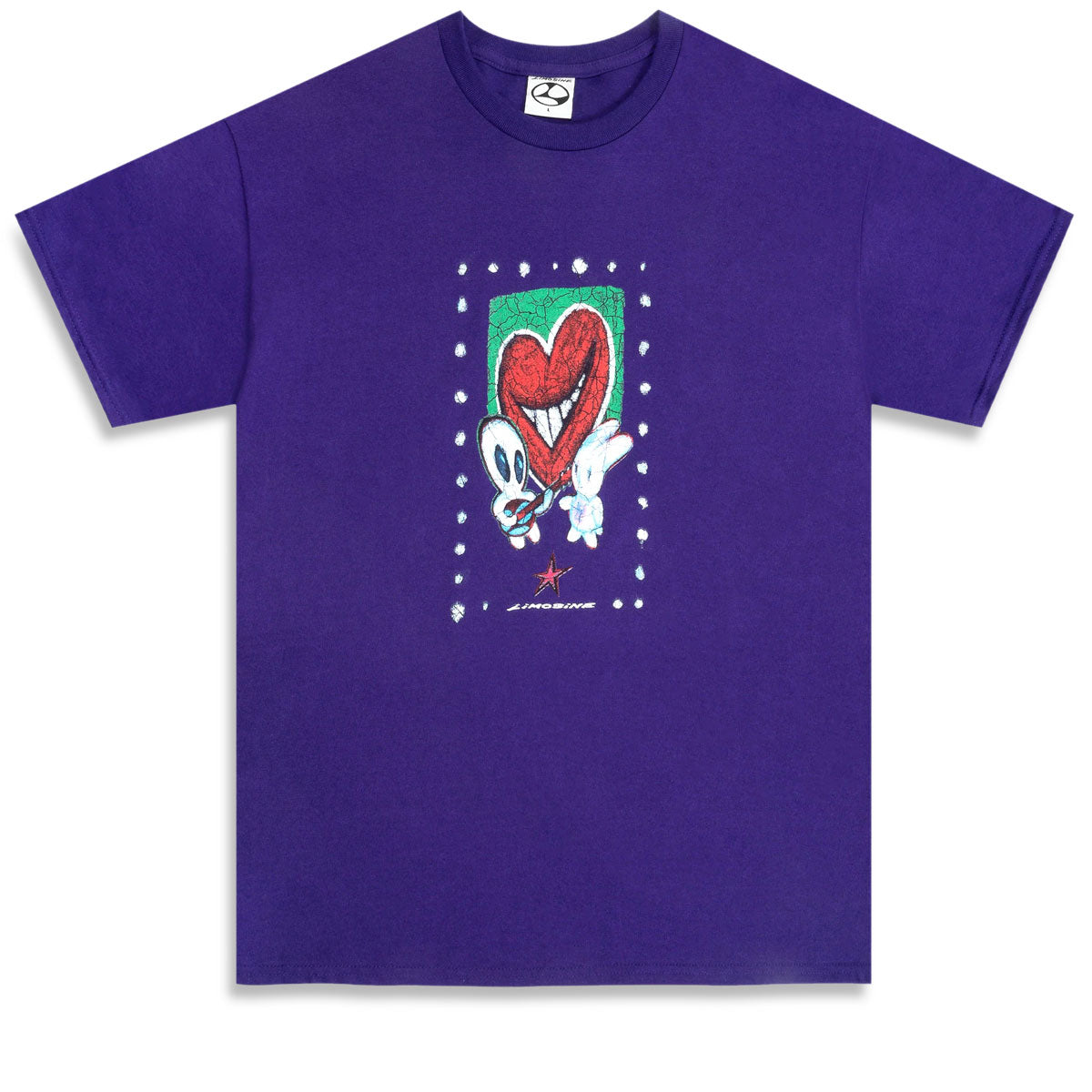 Limosine Heart Throb T-Shirt - Purple image 1