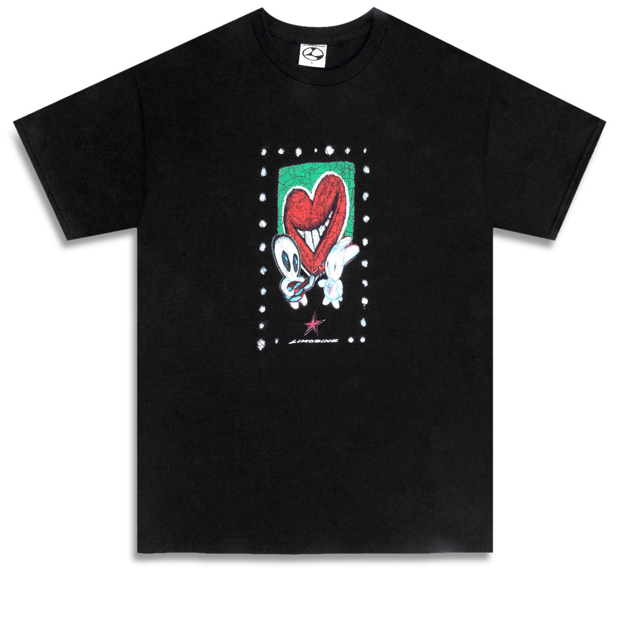 Limosine Heart Throb T-Shirt - Black image 1